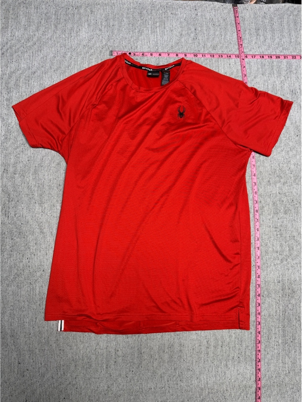 Spyder Active Red Athletic T-Shirt Size X-Large
